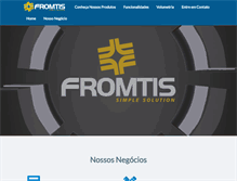 Tablet Screenshot of fromtis.com.br